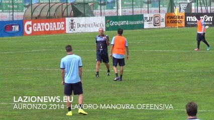 AURONZO 2014 - LAZIO, lavoro sulla manovra offensiva