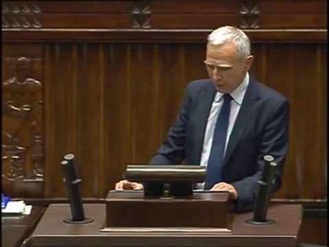 Poseł Piotr Naimski - Wystąpienie z dnia 10 lipca 2014 roku.