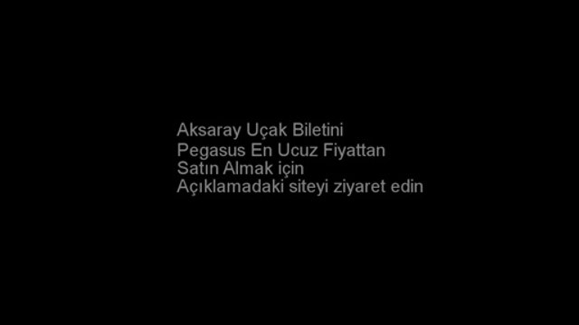 Pegasus Aksaray Uçak Bileti