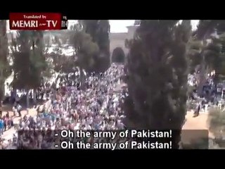 Thousands In Israel Chanting For Pak Army To Liberate Jerusalem
