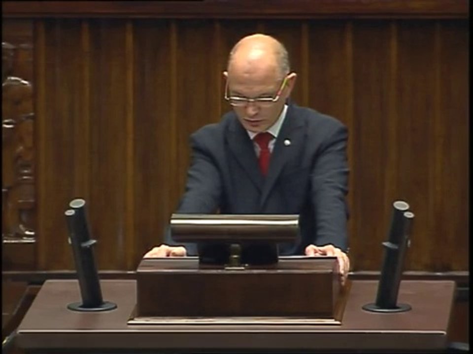 Poseł Waldemar Andzel - Oświadczenie z dnia 11 lipca 2014 roku.