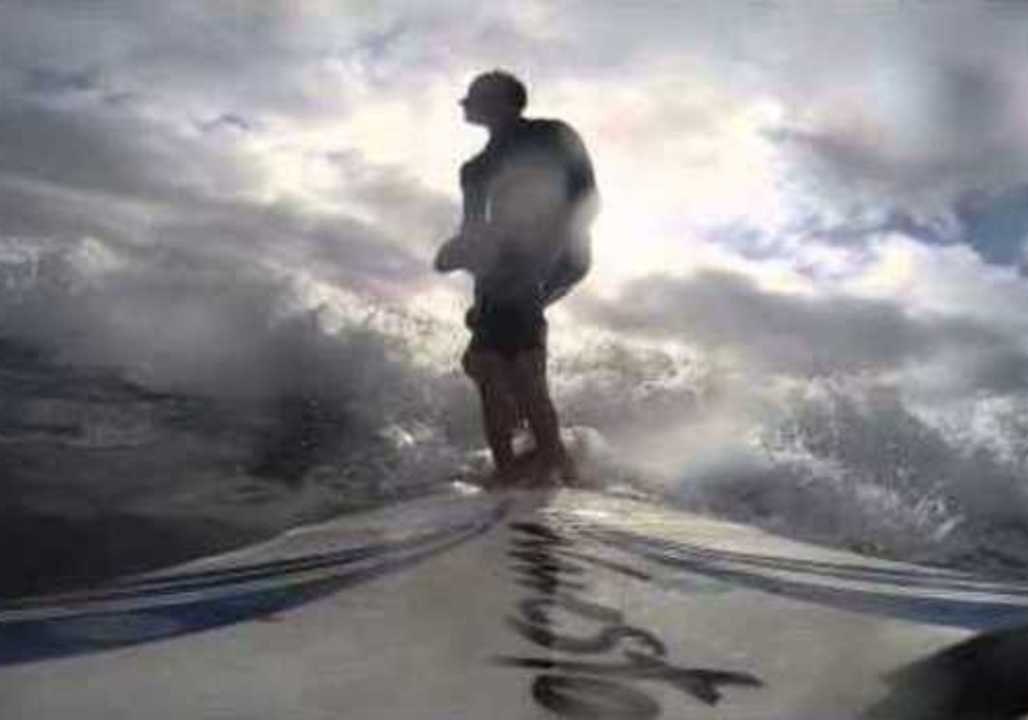 Father Takes Two-Year-Old Son Surfing