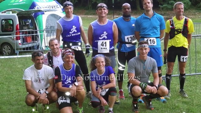 CAP Bollene sur le Duo nocturne du Val d'Eure 2014 à Uzes