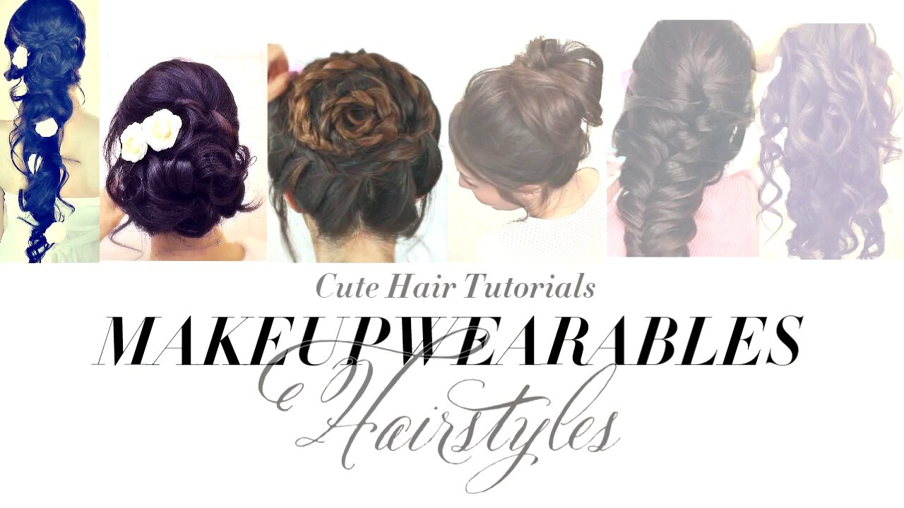 4 Lazy Girl's Easy Hairstyles | Cute Everyday Hair Tutorial