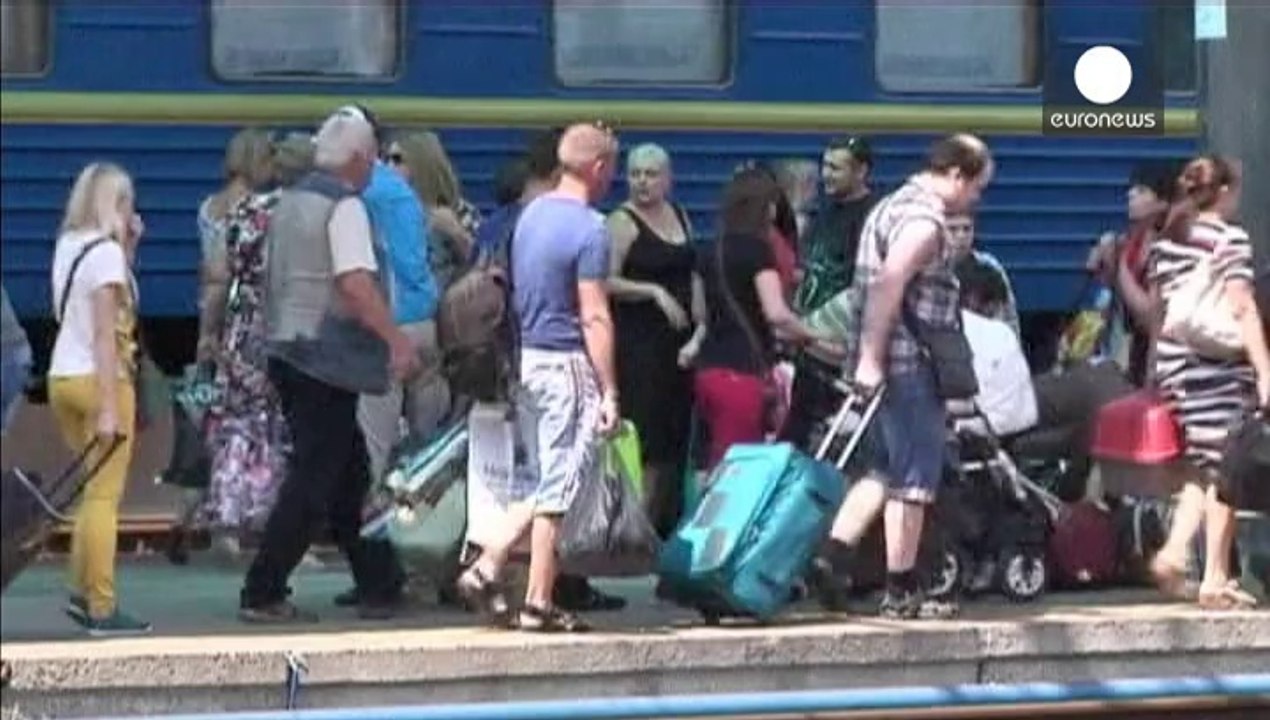 Russia warns Ukraine after man killed by shelling in border town
