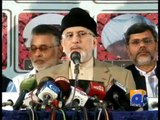 Dr Tahir Ul Qadri Says Current political system not working in Pakistan