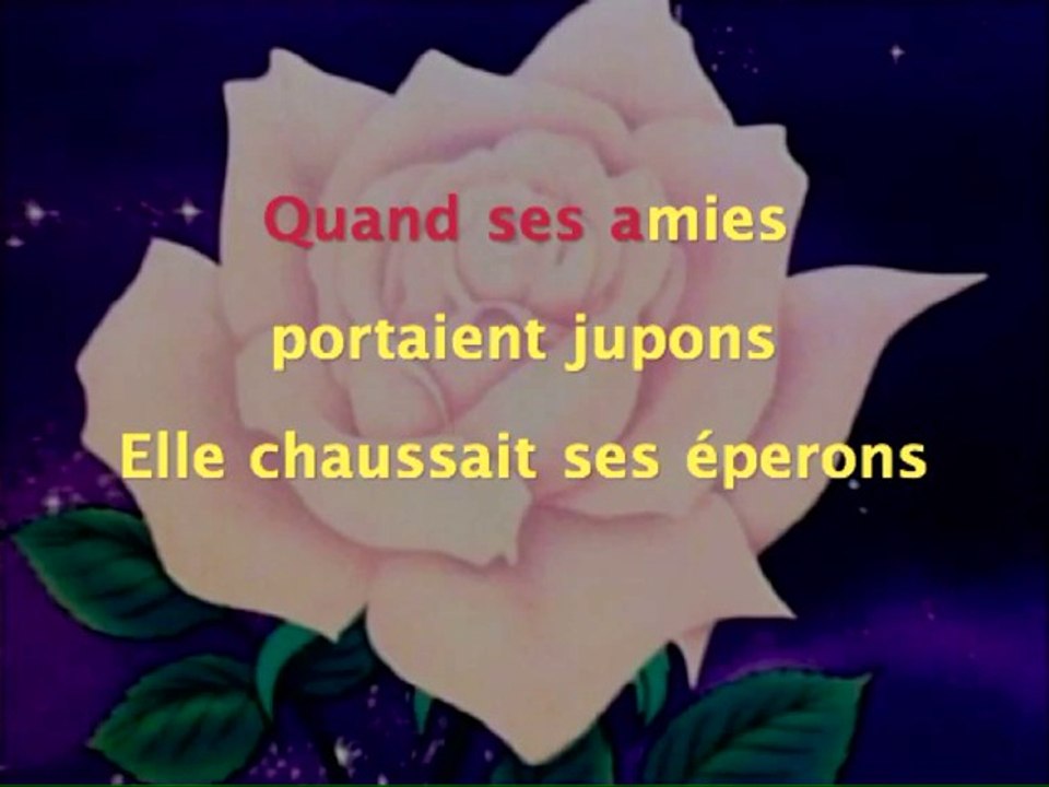Lady Oscar - générique Karaoke instrumental