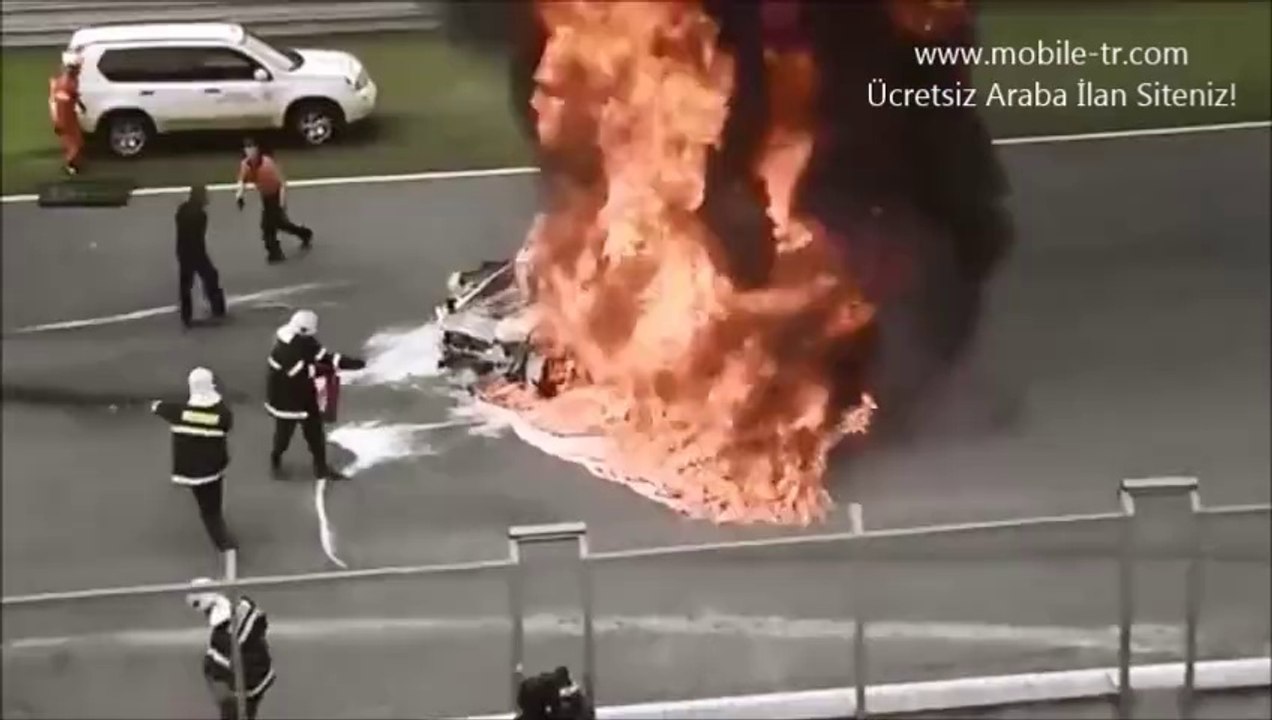 Lamborghini ile trajik bir kaza
