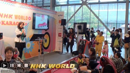 Japan Expo 2014 Reportage (52/) NHK WORLD KARAOKE (1/)