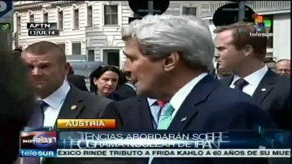 John Kerry debatirá en el G3+1 el plan nuclear de Irán