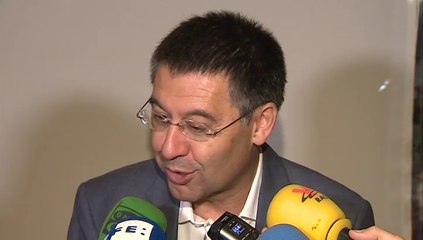 Bartomeu: "Quedan dos fichajes seguros, Xavi que decida lo que quiera"