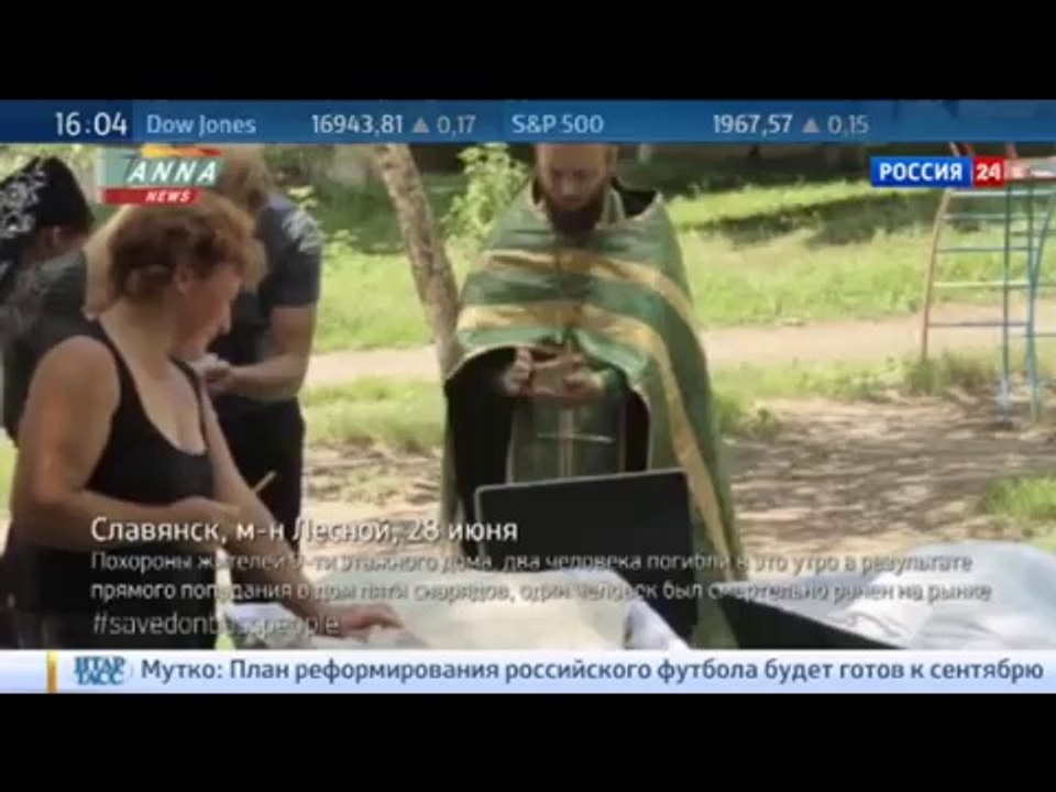 Славянск -  Хроника войны. Документальный фильм_ч 3