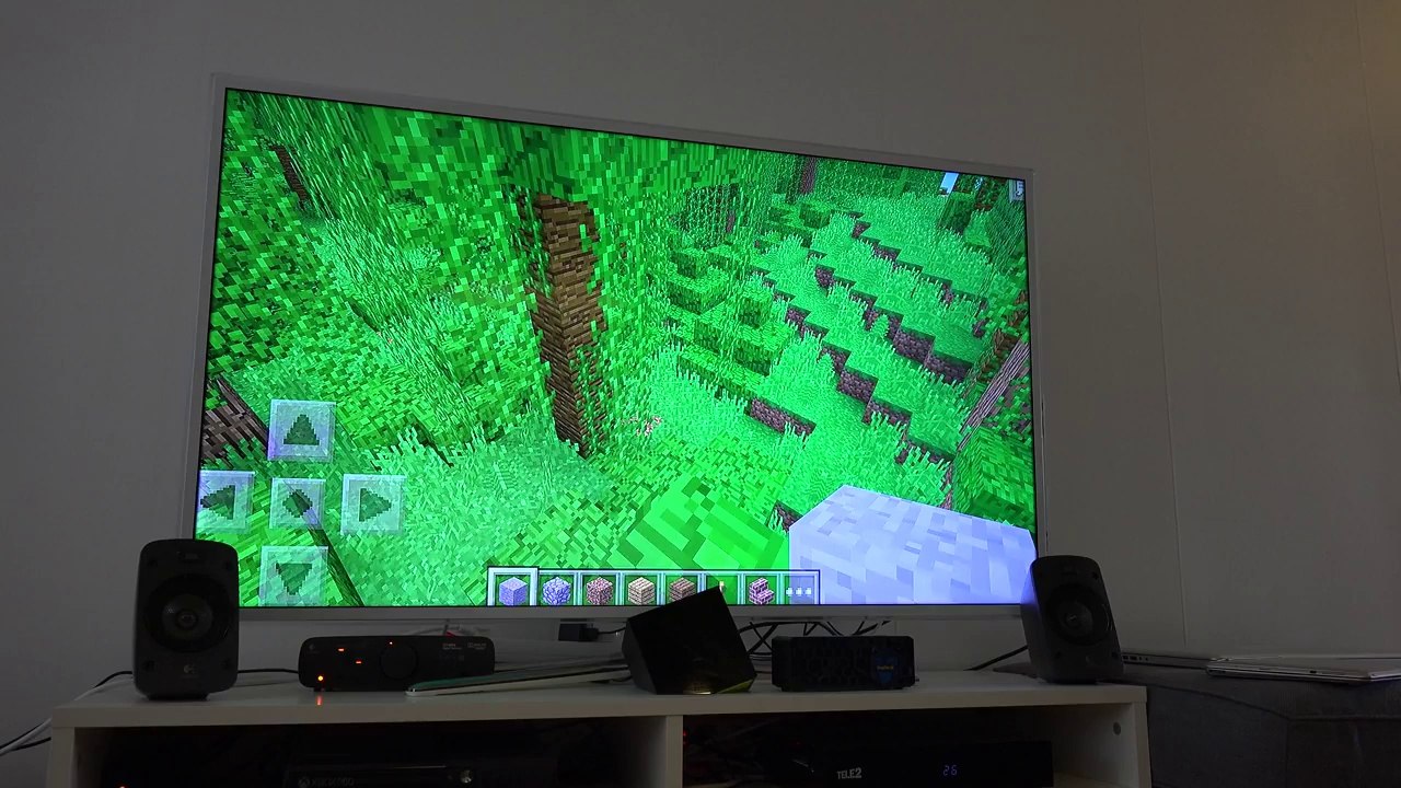 Official Minecraft Pocket Edition 0.9.1 LG G3 Chromecast  Cast Screen  Wireless SAMSUNG HDTV Gaming
