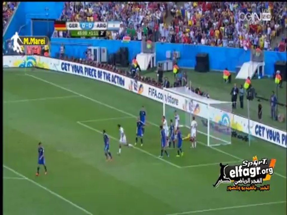 القائم يمنع ألمانيا من إحراز هدف مؤكد | تعليق رؤوف خليف - أبو تريكة