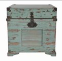 Storage Chest Trunk Rustic Antique Wood Box Coffee End Bedside Table Blanket