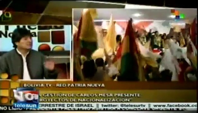 Evo Morales acusa a la derecha boliviana de defender a los poderosos