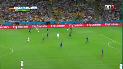 هدف المانيا الاول - كوتزا - نهائي كاس العالم 2014