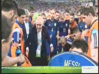 الشوط الثاني لمباراة ألمانيا والأرجنتين