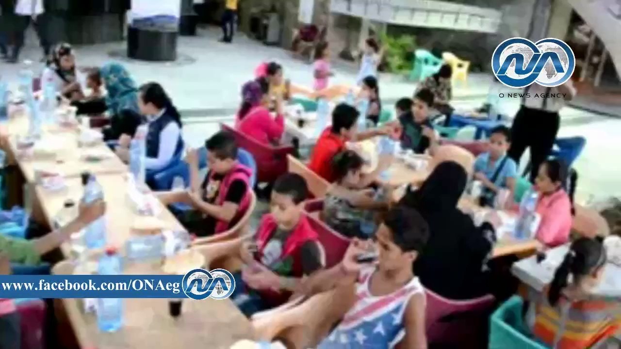 شاهد || "جمعية رسالة " و نادي قضايا الدولة بالزمالك ينظما حفل إفطار جماعي للأيتام