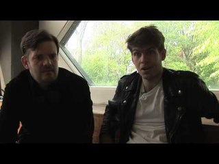 Klaxons interview - Jamie and James (part 2)