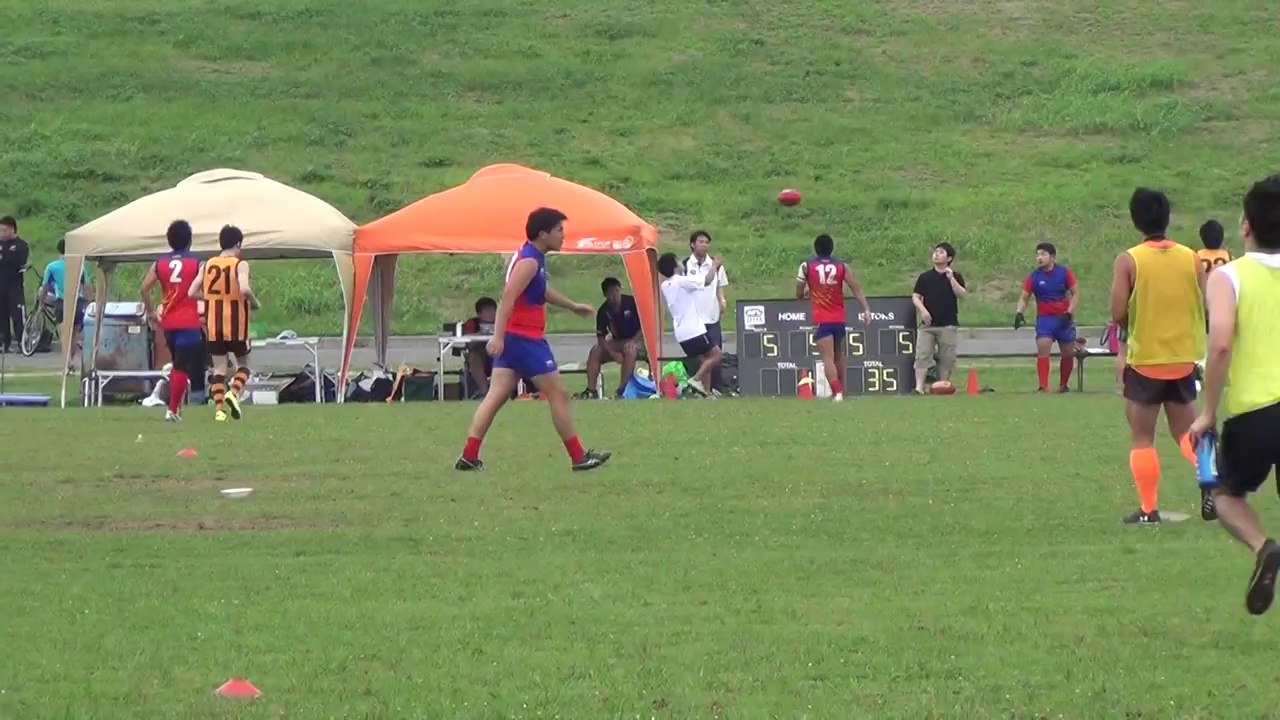 ライオンズ 対 ホークス [第1Q]  LIONS vs HAWKS - 2014 AFL J...