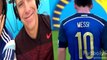 Messi vomita en la final de la Copa del Mundo Alemania 1-0 Argentina BRASIL 2014