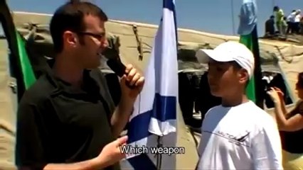 Shocking video of brutal and racist rhetoric of Israeli children