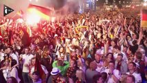 Les Allemands à la fête à Rio