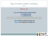 sap security online training classes,tutorial,free server access hyderbad,pune,mumbai,