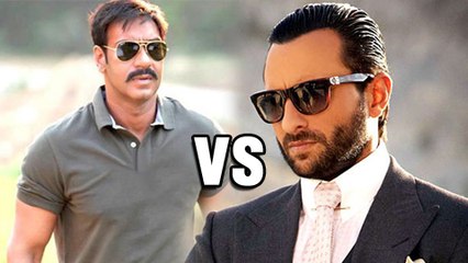 Saif Ali Khan Vs Ajay Devgn As A Cop - Kareena Kapoor Reacts