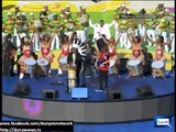 Shakira performs at the closing ceremony of FIFA World Cup 2014