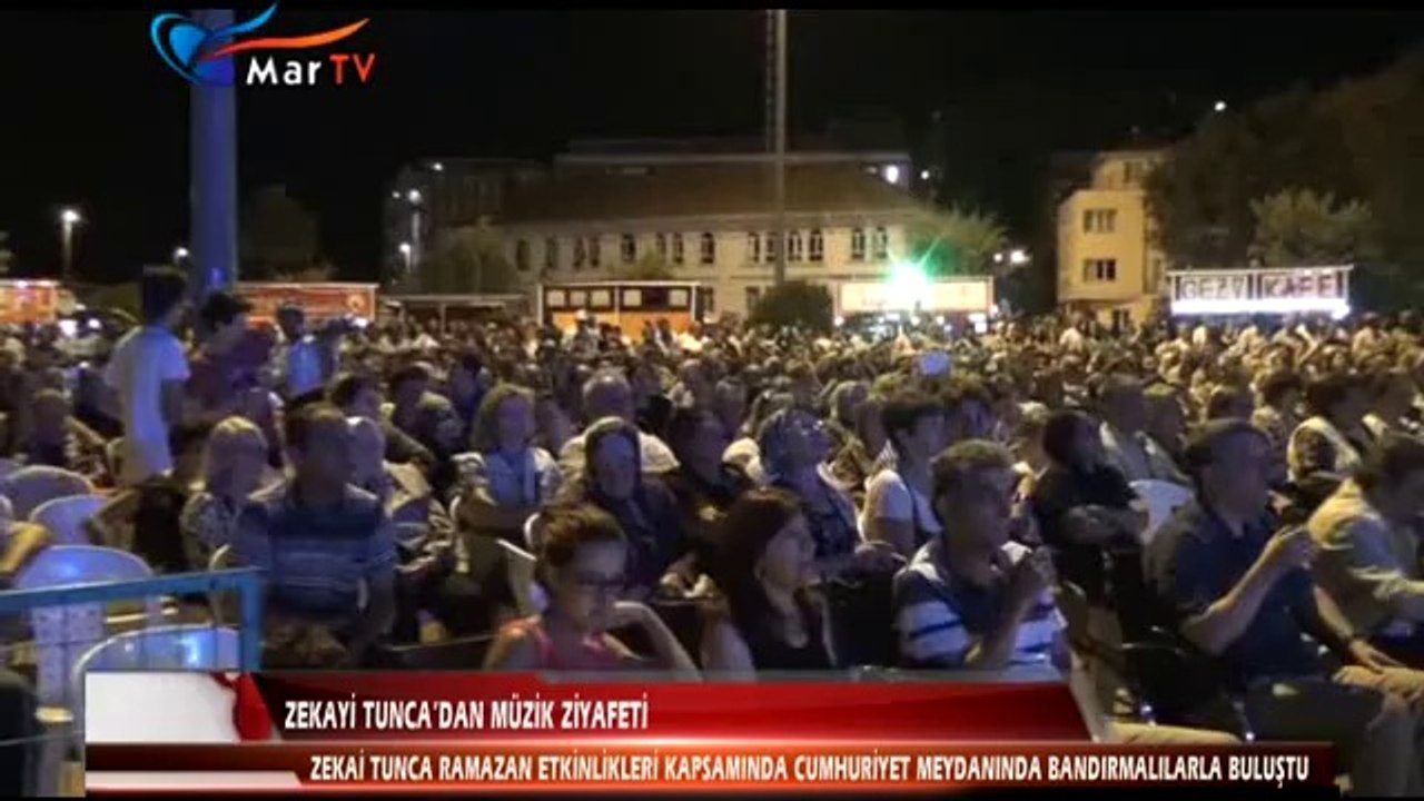 ZEKAİ TUNCA'DAN MÜZİK ZİYAFETİ