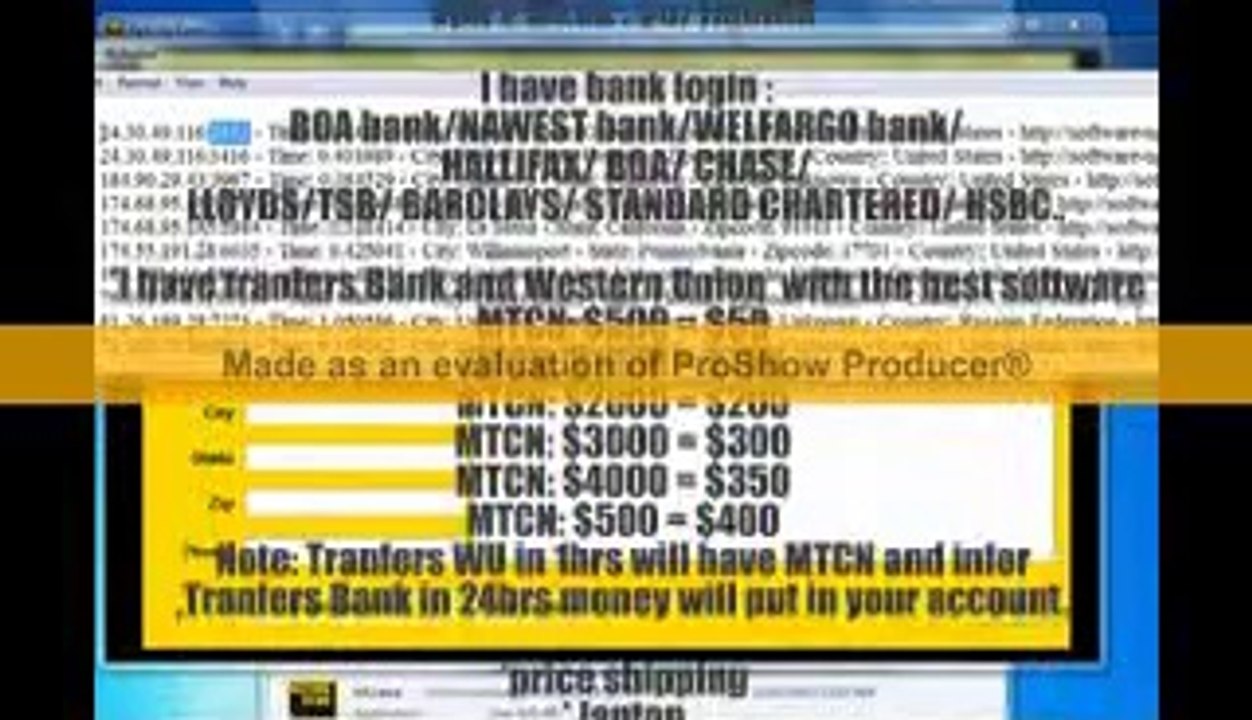 ICQ: 695529913/Skype: richard warker/cvv/Paypal/Bank login/ Transfer WU/ Ship....