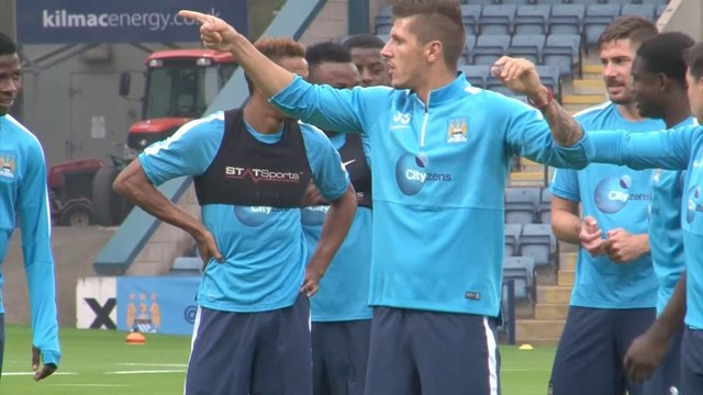 Nowi piłkarze City gotowi do walki