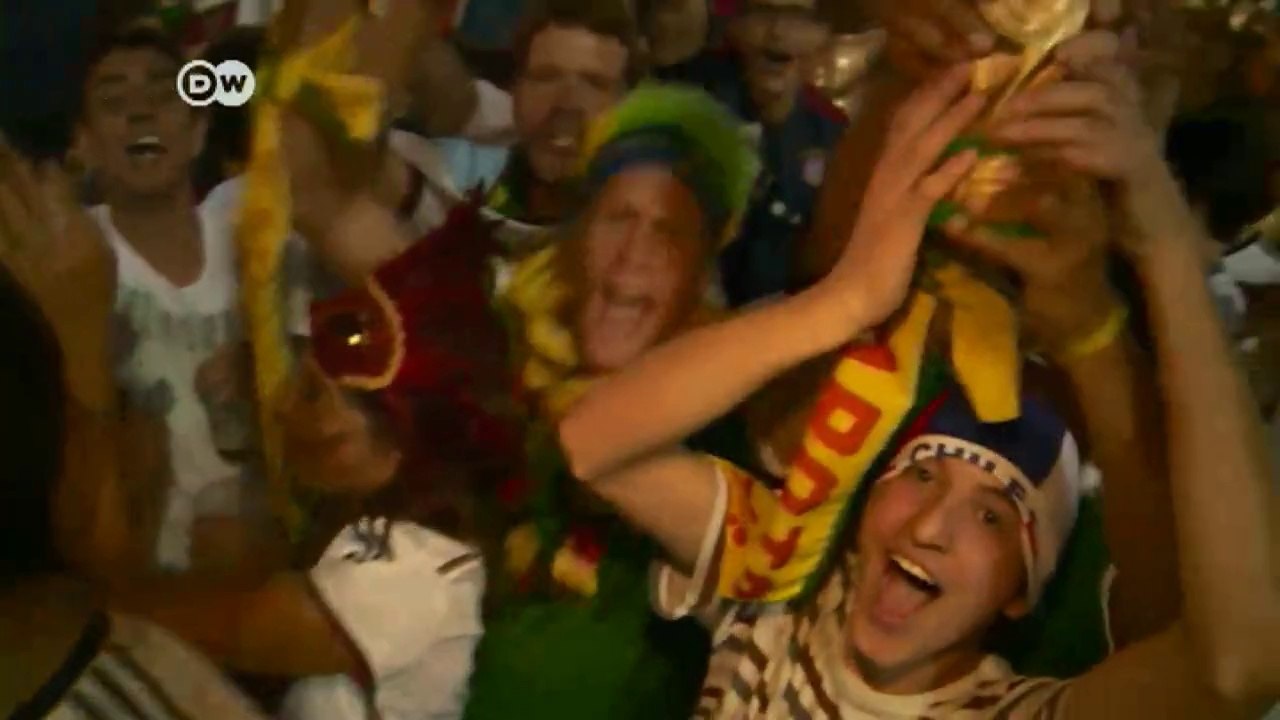 "Alemanha!" an der Copacabana