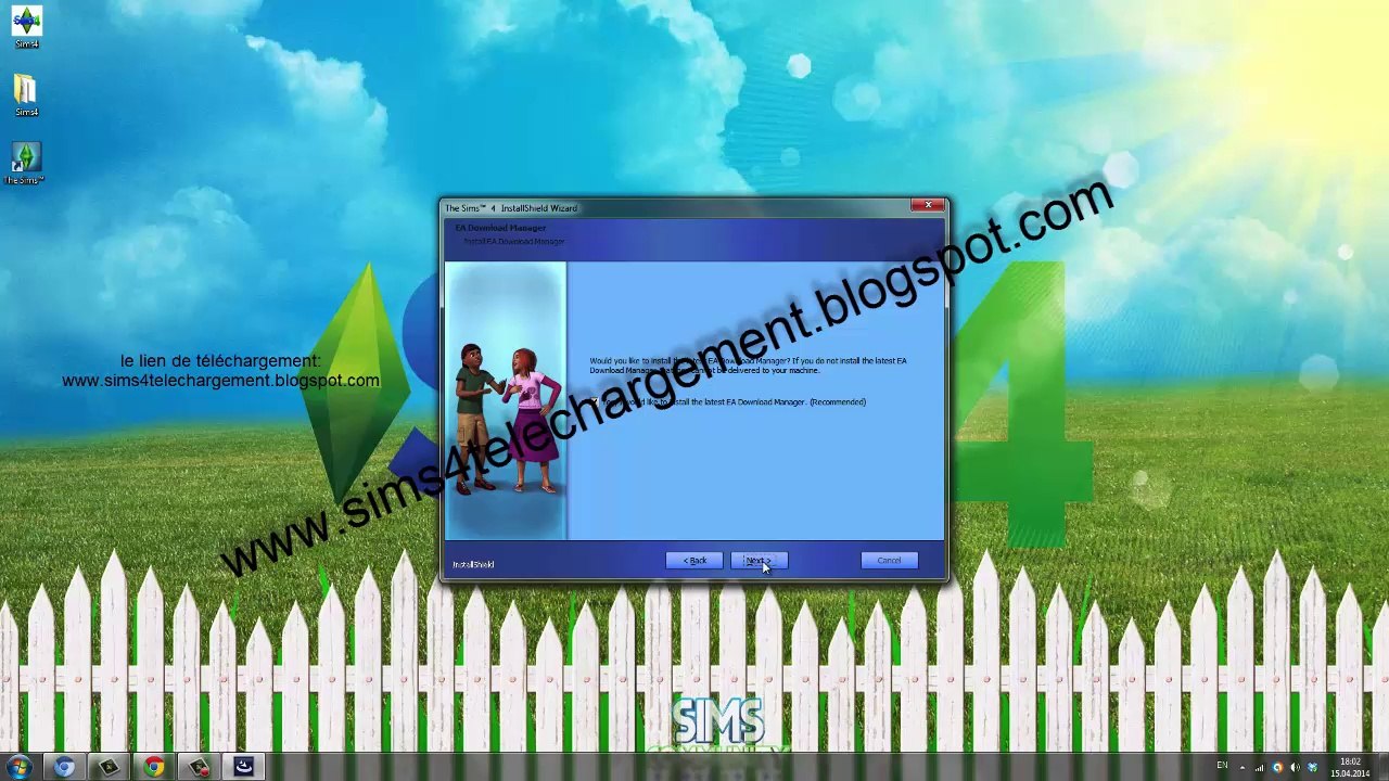 Télécharger et installer SIMS 4 GRATUIT - Lien pour PC