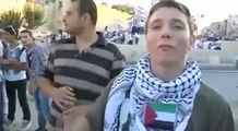 Young American Jew gets Man handled for supporting Palestine.