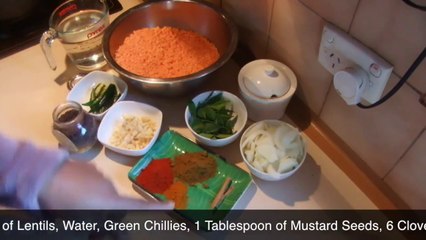 Savoury Lentils (Parippu Mirisata)