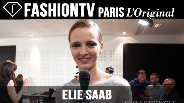 Elie Saab Couture Backstage ft Yumi Lambert, Tom Pecheux | Paris Couture FW Fall 2014 | FashionTV