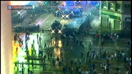 Graves disturbios en Argentina tras perder el Mundial
