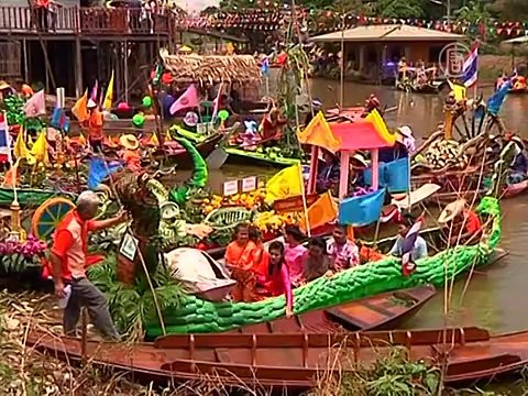 Тайская речная община встречает пост не как все