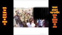 What a brave girl defending  Israeli Army in Palestine!