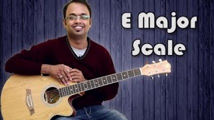 How To Play - E Major Scale - Guitar Lesson For Beginners