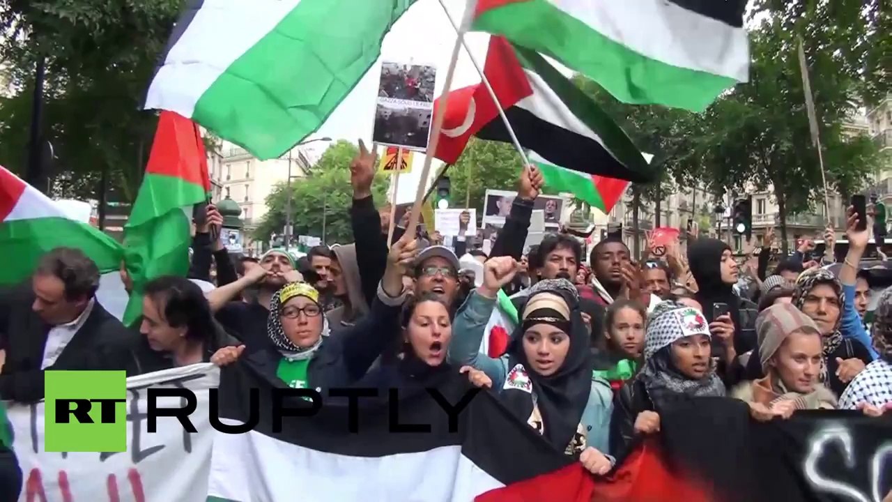 Paris Palestina-upplopp