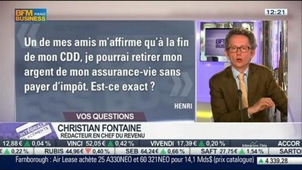 Les réponses de Christian Fontaine aux auditeurs, dans Intégrale Placements – 14/07 2/2