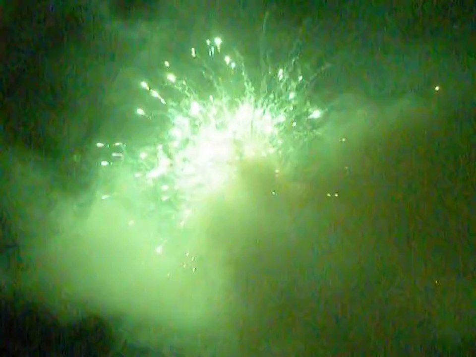 feu d'artifice à charleville-mézières le 13 juillet 2014