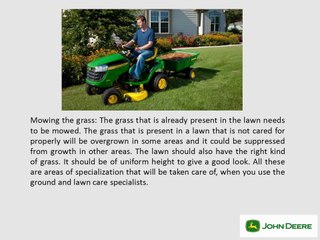 Ground and lawn care specialists in Geelong