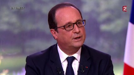 Le lapsus de François Hollande alors qu'il évoque Nicolas Sarkozy et sa mise en examen