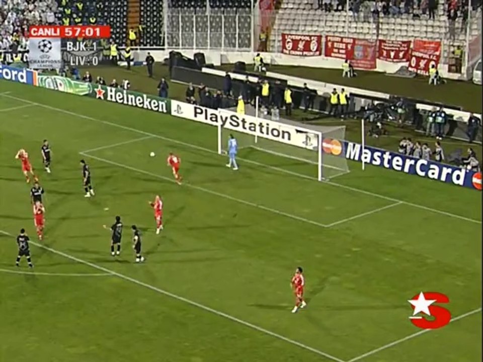 2007–08 Şampiyonlar Ligi Beşiktaş - Liverpool 2.Yarı