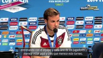 Es una sensación indescriptible: Mario Götze